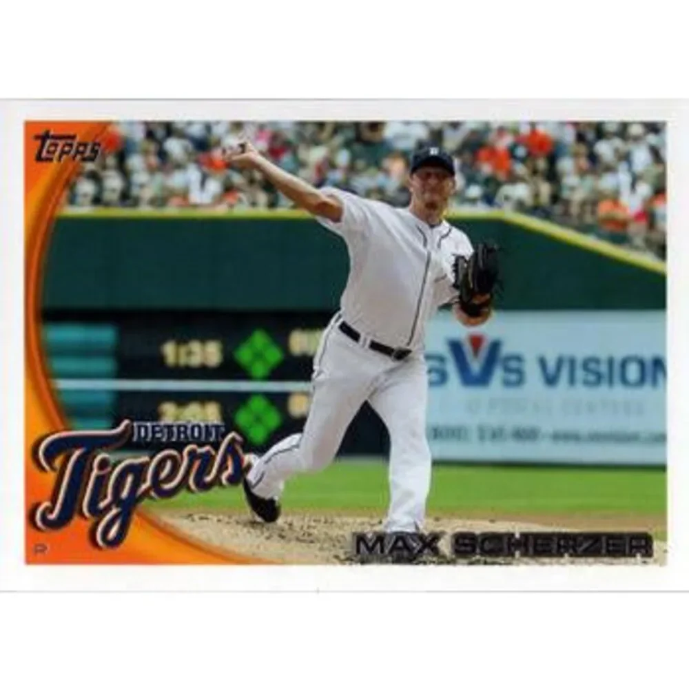2010 Topps Update Max Scherzer US-13 Detroit Tigers